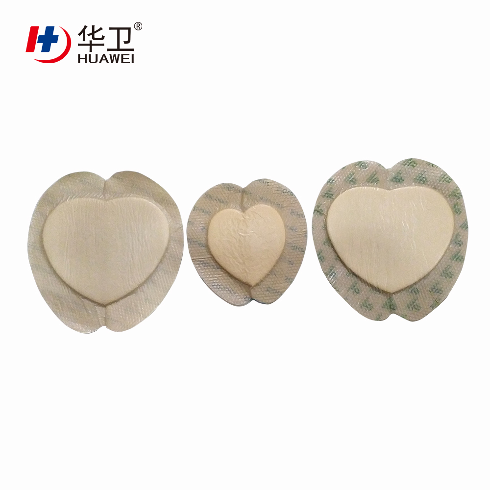 High Absorbent Wound Healing Silicone Foam Wound Dressing