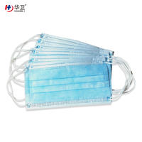 Disposable 3ply non woven face mask with earloop staple goods
