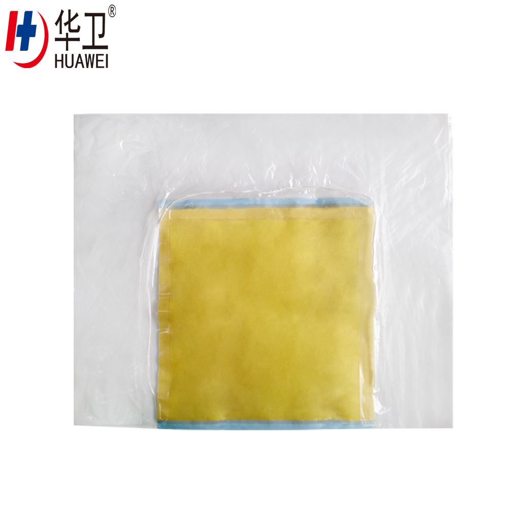 Abdominal surgery iodine incise dressing.jpg