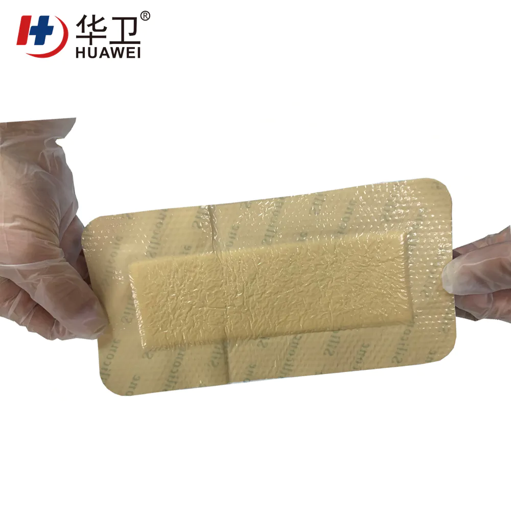 10*15cm silicone foam wound dressing