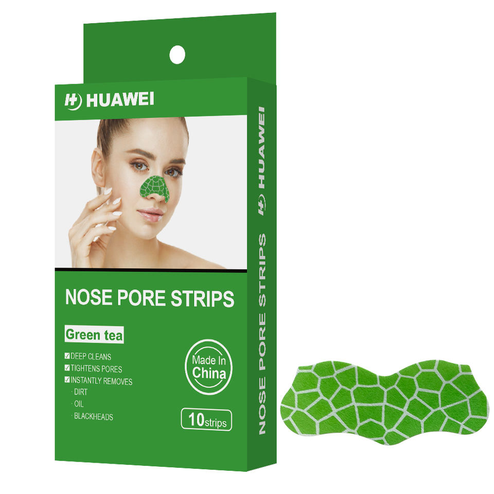 Nose Cleansing Patch Clear Nose Black Head Spot Stripes Bamboo Charcoal Blackhead Peel Off Sticker OEM ingredient